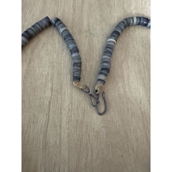 Vintage Hand-Strung Santo Domingo Picasso Jasper Graduated Bead Necklace 18" - Picture 11 of 11